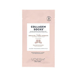 Voesh New York Collagen Socks with Argan Oil - Moisturizing & Nourishing Foot Care for Soft, Healthy Feet