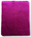 Hot Pink Metallic Natural Grain Chrome-Tanned Cowhide – Metallic Foil Finish, 1.1–1.3 mm (3 oz), Pre-Cut Leather Sheets (8.5" × 11")