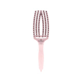 Olivia Garden Fingerbrush Care Pastel Pink Boar & Nylon Brush Medium
