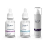 The Purest Solutions Anti-Aging and Eye Care Serum Set - Hydrating, Firming, Brightening Skincare for Mature Skin