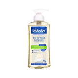 Biobaby Organic Baby Shampoo & Body Wash with Apple Extract - Gentle, Natural, 500ml