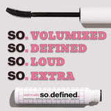 wet n wild Mega So Define Volumizing Mascara: Dramatic Volume, Definition & Vitamin E for Lash Health