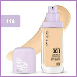 Maybelline Lumi Matte Foundation - 118: Lightweight, Medium Coverage, Long Lasting Natural Matte Finish, Perfect for Oily Skin