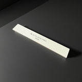 (1pc) Straight mineral nail file - 80/80