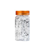 Silver Leaf Flakes,Silver Foil Flakes 5g Bottle