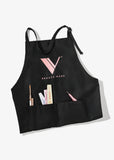Technician Apron - Black & Pink