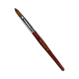 Crimped Brown Brush #20 - 100% Kolinsky