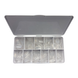 Full Short Coffin  #5 | Soft Gel Tips - 550PC