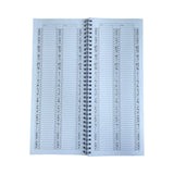 Appointment Book 2 Columns - Orange
