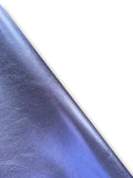 Metallic Natural Grain Chrome-Tanned Cowhide – Metallic Foil Finish, 1.1–1.3 mm (3 oz), ~20 Sq Ft