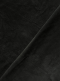 Black Cow Suede – Double Butt, 1.1–1.3 mm (3 oz), ~14 Sq Ft