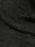 Black Cow Suede – Double Butt, 1.1–1.3 mm (3 oz), ~14 Sq Ft