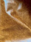 Tan Distressed Cowhide – Chrome-Tanned Automotive and Furniture Upholstery Leather, Waxed Protective Finish, Top Grain, 1.0–1.2 mm (~3 oz), ~45 Sq Ft Whole Hide