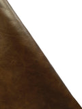 Luggage Distressed Cowhide – Chrome-Tanned Automotive and Furniture Upholstery Leather, Waxed Protective Finish, Top Grain, 1.0–1.2 mm (~3 oz), ~45 Sq Ft Whole Hide