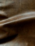 Luggage Distressed Cowhide – Chrome-Tanned Automotive and Furniture Upholstery Leather, Waxed Protective Finish, Top Grain, 1.0–1.2 mm (~3 oz), ~45 Sq Ft Whole Hide