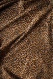 Tan Leopard Natural Grain Chrome-Tanned Nubuck Cowhide – Italian Foil Finish, 1.1–1.3 mm (3 oz), ~20 Sq Ft