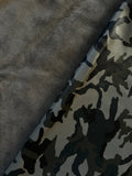 Granite Camouflage Natural Grain Chrome-Tanned Cowhide – Italian Foil Finish, 1.1–1.3 mm (3 oz), ~20 Sq Ft