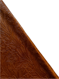 Floral Embossed Cowhide