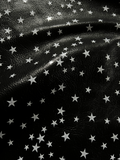 Black & White Star Natural Grain Chrome-Tanned Cowhide – Italian Foil Finish, 1.1–1.3 mm (3 oz), ~20 Sq Ft