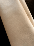 Cream White Natural Grain Deer-Tanned Cowhide –  Full Aniline Finish, 1.1–1.3 mm (3 oz), ~20 Sq Ft