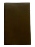 Olive Smooth Italian Calf Leather: 7.5" x 12" Pre-Cut Pieces