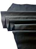 Black Garment-Weight/Lining Plongé Cowhide – Chrome-Tanned, Semi-Aniline Finish, 0.7–0.9 mm (1.75–2.25 oz), ~20 Sq Ft