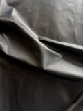 Black Garment-Weight/Lining Plongé Cowhide – Chrome-Tanned, Semi-Aniline Finish, 0.7–0.9 mm (1.75–2.25 oz), ~20 Sq Ft