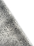 Stone Cheetah Natural Grain Chrome-Tanned Nubuck Cowhide – Italian Foil Finish, 1.1–1.3 mm (3 oz), ~20 Sq Ft