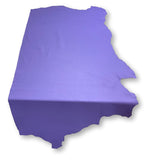 Violet Natural Grain Deer-Tanned Cowhide –  Full Aniline Finish, 1.1–1.3 mm (3 oz), ~20 Sq Ft