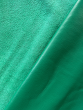 Kelly Green Natural Grain Deer-Tanned Cowhide –  Full Aniline Finish, 1.1–1.3 mm (3 oz), ~20 Sq Ft
