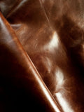 Terracotta Pull Up Cowhide – Semi Veg-Tanned, Top Grain, Wax/Oil Finish, 1.1–1.3 mm (3 oz), ~20 Sq Ft