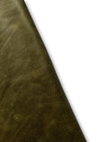 Olive Pull Up Cowhide – Semi Veg-Tanned, Top Grain, Wax/Oil Finish, 1.1–1.3 mm (3 oz), ~20 Sq Ft