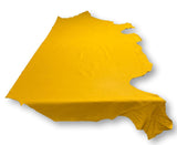 Butterscotch Natural Grain Deer-Tanned Cowhide –  Full Aniline Finish, 1.1–1.3 mm (3 oz), ~20 Sq Ft
