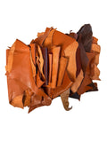 Brown Full Grain Leather Scraps & Remnants – Sold by the Pound