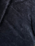 Navy Cow Suede – Double Butt, 1.1–1.3 mm (3 oz), ~14 Sq Ft