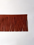 Leather Fringe 1/4" x 7" - Deer-Tanned Cowhide, Sold by the Foot
