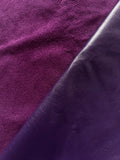 Purple Italian Nappa Lambskin – Chrome-Tanned, Semi-Aniline Finish, 0.8–0.9 mm (2 oz), ~7 - 10 Sq Ft
