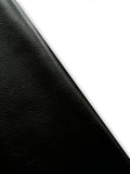 Black Natural Grain Deer-Tanned Cowhide –  Full Aniline Finish, 1.1–1.3 mm (3 oz), ~20 Sq Ft (Also Available in 10 Sq Ft)