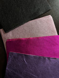 Natural Grain Metallic Cowhide Leather Bundle: 6 Pack - 8.5'' x 11'' Craft Pre-Cut Panels!