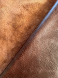 Bourbon Pull Up Cowhide – Semi Veg-Tanned, Top Grain, Wax/Oil Finish, 1.1–1.3 mm (3 oz), ~20 Sq Ft