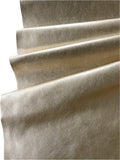 Platinum Metallic Natural Grain Chrome-Tanned Cowhide – Metallic Foil Finish, 1.1–1.3 mm (3 oz), ~20 Sq Ft