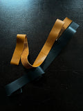 Cowhide Leather Strips (1.5" Wide) – Smooth Finish, Chrome-Tanned, Sold by the Foot