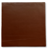 Brandy Natural Grain Deer-Tanned Cowhide –  Full Aniline Finish, 1.1–1.3 mm (3 oz), Pre-Cut Leather Sheets (12" × 12")