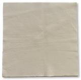 Off White Natural Grain Deer-Tanned Cowhide –  Full Aniline Finish, 1.1–1.3 mm (3 oz), Pre-Cut Leather Sheets (12" × 12")