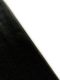 Black Perforated Natural Grain Deer-Tanned Cowhide –  Full Aniline Finish, 1.1–1.3 mm (3 oz), ~20 Sq Ft