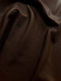 Chocolate Brown Premium Upholstery Cowhide – Chrome-Tanned Automotive and Furniture Leather, Full Aniline Finish, Naturally Pebbled Top Grain, 1.3–1.5 mm (~4 oz), ~50 Sq Ft Whole Hide