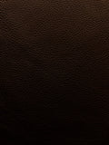 Chocolate Brown Premium Upholstery Cowhide – Chrome-Tanned Automotive and Furniture Leather, Full Aniline Finish, Naturally Pebbled Top Grain, 1.3–1.5 mm (~4 oz), ~50 Sq Ft Whole Hide
