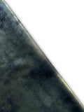 Black/Graphite Distressed Metallic Nubuck Cowhide – Full Grain, Chrome-Tanned, Italian Foil Finish, 1.1–1.3 mm (3 oz), ~20 Sq Ft