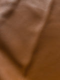 Dark Beige Premium Upholstery Cowhide – Chrome-Tanned Automotive and Furniture Leather, Full Aniline Finish, Naturally Pebbled Top Grain, 1.3–1.5 mm (~4 oz), ~50 Sq Ft Whole Hide