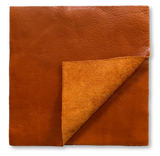 Whiskey Distressed Cowhide Leather - 12" x 12" Pre-Cut Sheets
